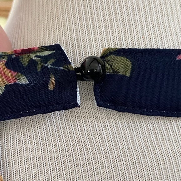 Zeagoo Floral Keyhole Trapeze Dress Sz. L - Picture 8 of 9